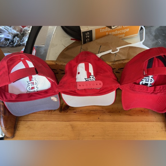 3PK Cardinals Baseball Caps - Picture 3 of 5